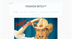 Desktop Screenshot of fashionbitch.com