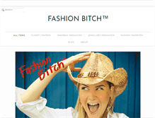 Tablet Screenshot of fashionbitch.com
